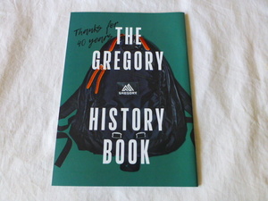 グレゴリー THE GREGORY HISTORY BOOK カタログ 日本語版 Thanks for 40 years THE GREGORY HISTORY BOOK グレゴリー gregory GREGORY