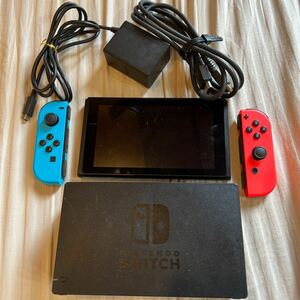 新型 Nintendo Switch ニンテンドースイッチ 任天堂スイッチ 本体 ネオンブルー ネオンレッド ネオンカラー 