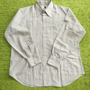 【made in USA】50's Americanclothing /EAGLE SHITS MAKERS/workshirt/graycheckbody/Unionstamp/状態good/