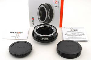 VILTROX EF-R2 レンズマウントアダプター Canon EF/EF-S レンズとEOS R/RP用 箱付き