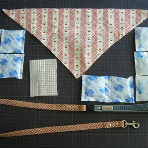 無料 11点 ハンドメイド ネック クーラー クール バンダナ バンド 保冷剤 犬 熱中症 冷却 ペット スカーフ 猫 グッズ 首 暑さ 対策 タオル