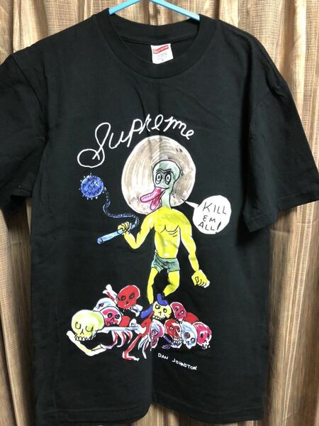 美品★Supreme Tシャツ Kill Em All ブラック/S