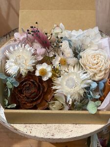 ドライフラワー プリザーブドフラワー花材 紫陽花。。