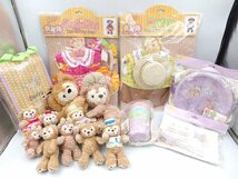 【z16209】TDS ディズニー Duffy ShellieMay ダッフィー シェリーメイ ぬいぐるみ コスチューム etc まとめ 未開封有り 格安スタート_画像1