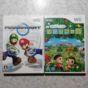 Wii マリオカートWii 街へいこうよどうぶつの森