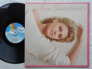 oli Via * new ton * John OLIVIA NEWTON JOHN* American record LP*GREATEST HITS VOL2* Australia. woman singer * super superior article!!