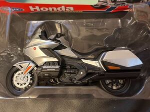 1/12スケールHONDA GOLDWING①ダイキャストバイクミニカーオートバイ　ホンダ　ゴールドウィング