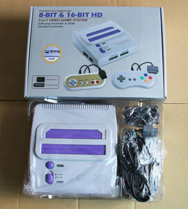 FC/SFC用互換機 ファミコン+スーパーファミコン 本体 コンボ AV+HDMI出力 SNES+NESもディスクシステムも対応