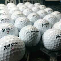 No.746【ロストボール・SRIXON・Z-STAR XV'17・ホワイト・Aランク・30球】_画像3