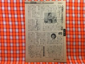 CN23851◆切抜き◇長谷川裕二山本浩二◇出番です・女が見ていた・火曜サスペンス劇場・激突！！プロ野球12球団対抗日本シリーズ