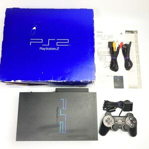 ★動作確認済み★ BBユニット装着 箱説明書つき PS2 本体セット プレステ2 PlayStation2 SCPH 30000 SCPH-30000 ブラック