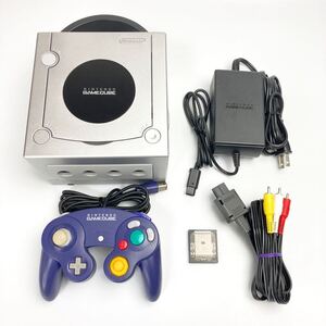 ★動作確認済み★ ニンテンドーゲームキューブ シルバー 本体 一式 コントローラー メモリーカード 任天堂 ゲームキューブ GC