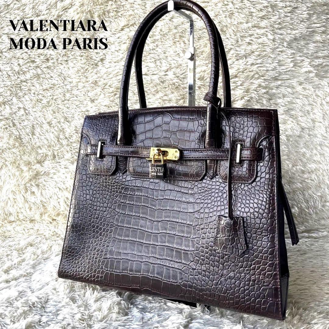 AM PARIS アムパリス Crocodile クロコダイル トートバッグ 鰐