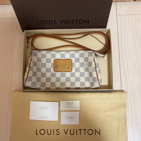 LOUIS VUITTON ヴィトン エヴァ アズール ショルダーバッグ