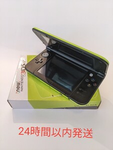 Newニンテンドー 3DS LL ライム×ブラック