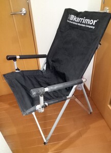 ★値下げしました★ 【2脚セット】カリマー フォールディング リラックスチェア (ハイバック)