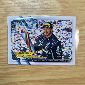 2021 Topps Formula 1 F1 Lewis Hamilton Award Winners