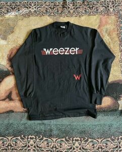 Vintage 90s Weezer Band Rock T Shirt Size M Single Stitched 海外 即決