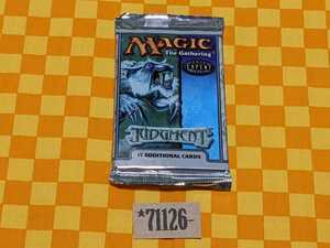 ★71126- MAGIC The Gathering JUDGMENT 未開封 1パック 英語版 マジックザギャザリング ジャッジメント MTG トレカ カード