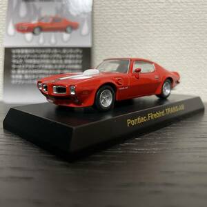 京商1/64 Pontiac Firebird TRANS-AM Red/ポンティアック ファイヤーバード トランザム 赤 レッド