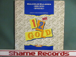 ★ Malcolm McLaren ： Double Dutch 12'' ☆ c/w Buffalo Gals (( Dance Classics / ダンクラ / Disco / ディスコ / 落札5点で送料無料