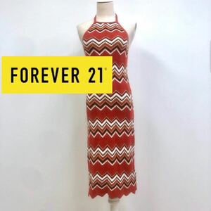 Forever21 サマーホルター ニットワンピース