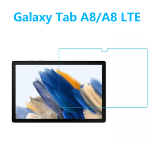 Galaxy Tab A8/A8LTE強化ガラスフィルム 指紋防止飛散防止気泡防止エアレース加工 自動吸着 高硬度9H 高透過率