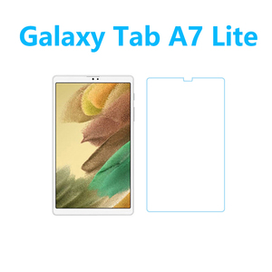 Galaxy Tab A7 Lite 強化ガラスフィルム 指紋防止飛散防止気泡防止エアレース加工 自動吸着 高硬度9H 高透過率