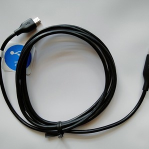 USB2.0ケーブル　USB2.0-Aオス/ミニBオス　長さ約２M/1本