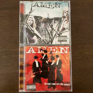 AMENアルバム2枚セット　AMEN(国内盤)/WE HAVE COME FOR YOUR PARENTS(輸入盤)