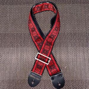 Bobby Lee by Souldier Strap Poinsettia Red ソルジャー　ボビー・リー　ギター　ストラップ