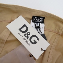 #anc ディー&ジー D&G パンツ 40 ベージュ タグ付き 美品 イタリア製 レディース [603091]_画像8