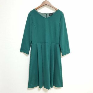 #anc Talbots Talbots One-piece L green large size V neck lady's [761111]