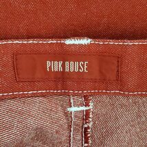 #apc ピンクハウス PINKHOUSE スカート Ｍ 赤 ロング カラーデニム くま レディース [762059]_画像8