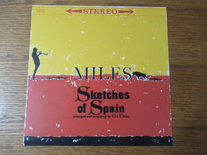 アルバムアート★MILES DAVIS/マイルス・デイヴィス●SKETCHES OF SPAIN/スケッチ・オブ・スペイン LPサイズ レコードサイズ