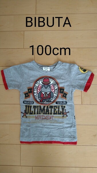 【used】BIBUTA　半袖Tシャツ　100cm