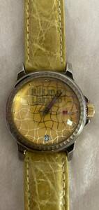 Ritmo Latino リトモラティーノ 腕時計 シリアルナンバー 時計 黄色 イエロー ロゴ