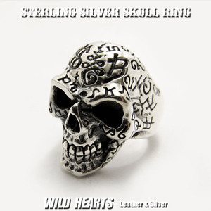 28 number Skull silver ring ring silver 925.. gothic style sterling silver hard series hard rock fashion 