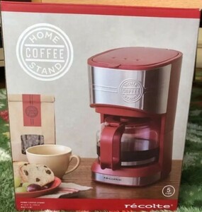 re Colt coffee maker Home coffee stand new goods recolte red /RHCS-1 unused goods 