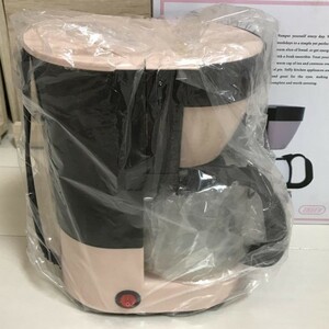 Toffy ラドンナ コーヒーメーカー 4杯分 新品 K-CM1-SP(SEHLL PINK) シェルピンク 未使用品