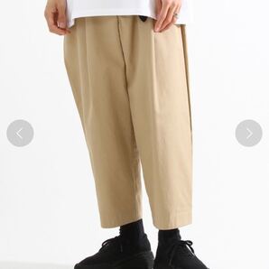 PORT BY ARK:Hem tuck pants