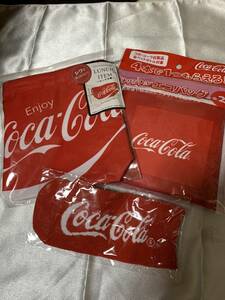 Coca-Cola コカコーラ　ランチ巾着・エコバッグ・ペットボトルカバー