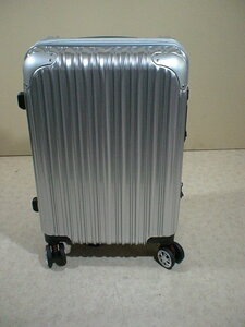 a138　シルバー　TSAロック付き　ダイヤル式鍵付き　スーツケース　キャリケース　旅行用　ビジネストラベルバック