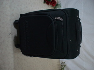 A41.DUNLOP MOTORSPORT 黒　スーツケース　キャリケース　旅行用　ビジネストラベルバック