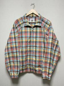 美品☆[STANDARD CALIFORNIA] SD Madras Check Harrington マドラスチェック ハリントンジャケット L 日本製 スタンダードカリフォルニア