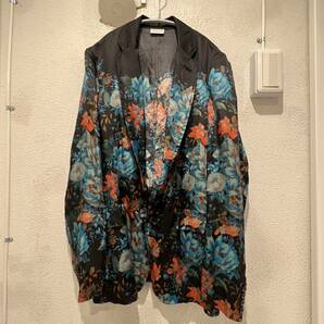 DRIES VAN NOTEN ドリス ヴァン ノッテン 花柄ビスコース テーラードジャケット【表参道t08】の画像1