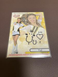 BBM 2022 チアリーダー　華　Tigers Girls Yui 直筆サインカード 90枚限定　82/90 タイガースガール　阪神タイガース