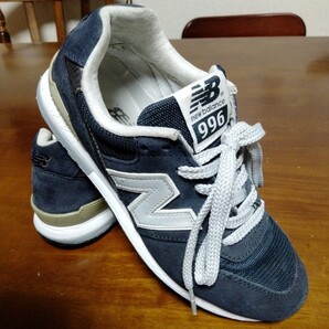 New Balance996ニューバランス996スニーカー ネイビー 22.5cmメンズ レディース キッズ