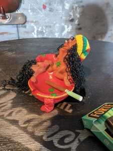 ジャマイカ レゲエ 野菜/レゲエフェス 灰皿（アシュトレイ）カップル Ver./#インテリア装飾#ガレージライフ#スカ#ロックステディ