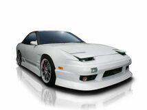 180SX RPS13 フロントバンパー 前期 中期 後期 エアロ FRP 未塗装 社外品 ワンエイティ 日産 ニッサン NISSAN_画像1